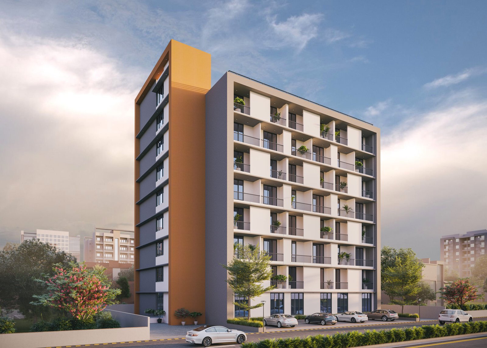 Nana Bar Patidar Samaj, view 2, by Himanshu Raval Architects