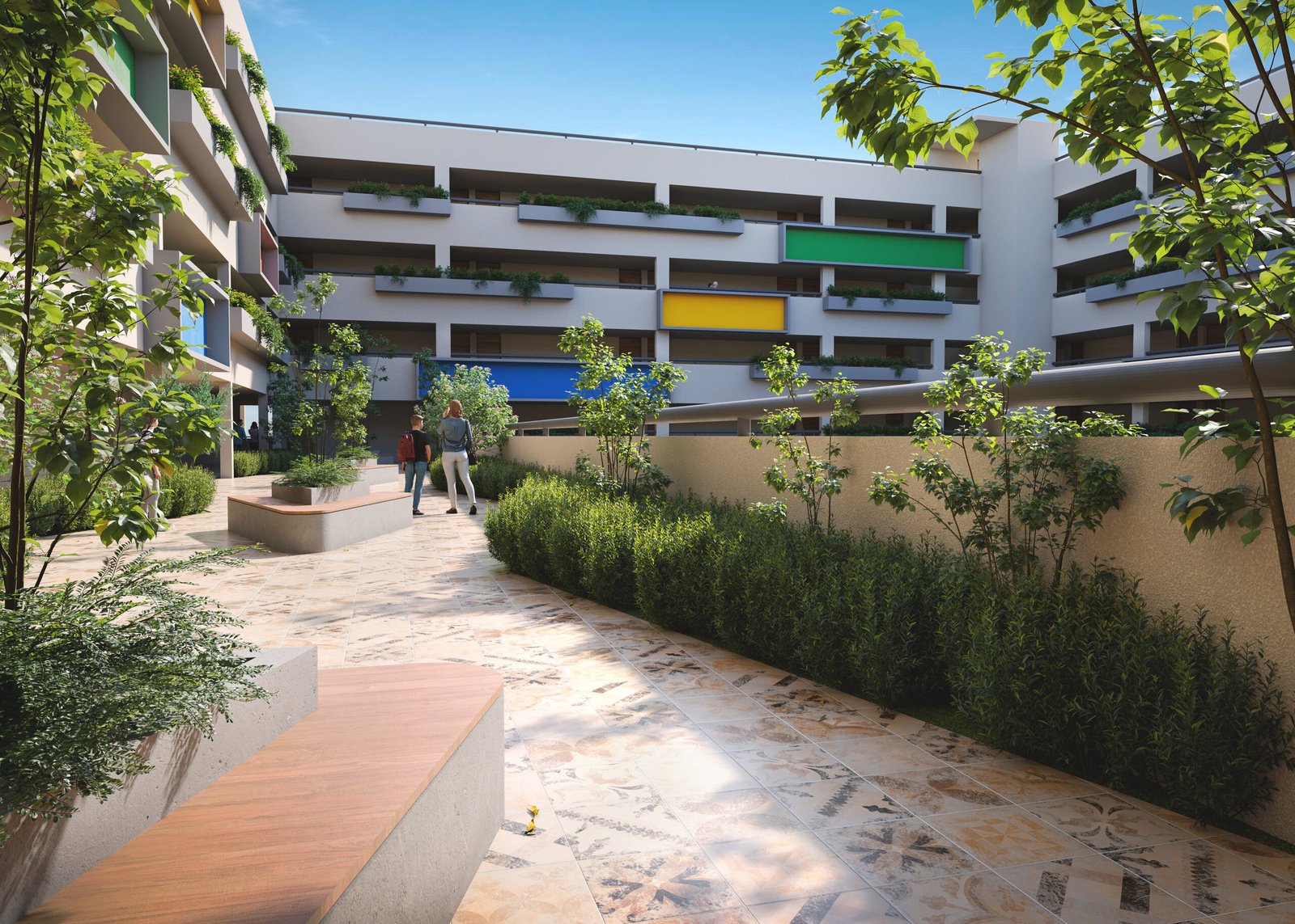 Kameshwar International School, view 4, by Himanshu Raval Architects