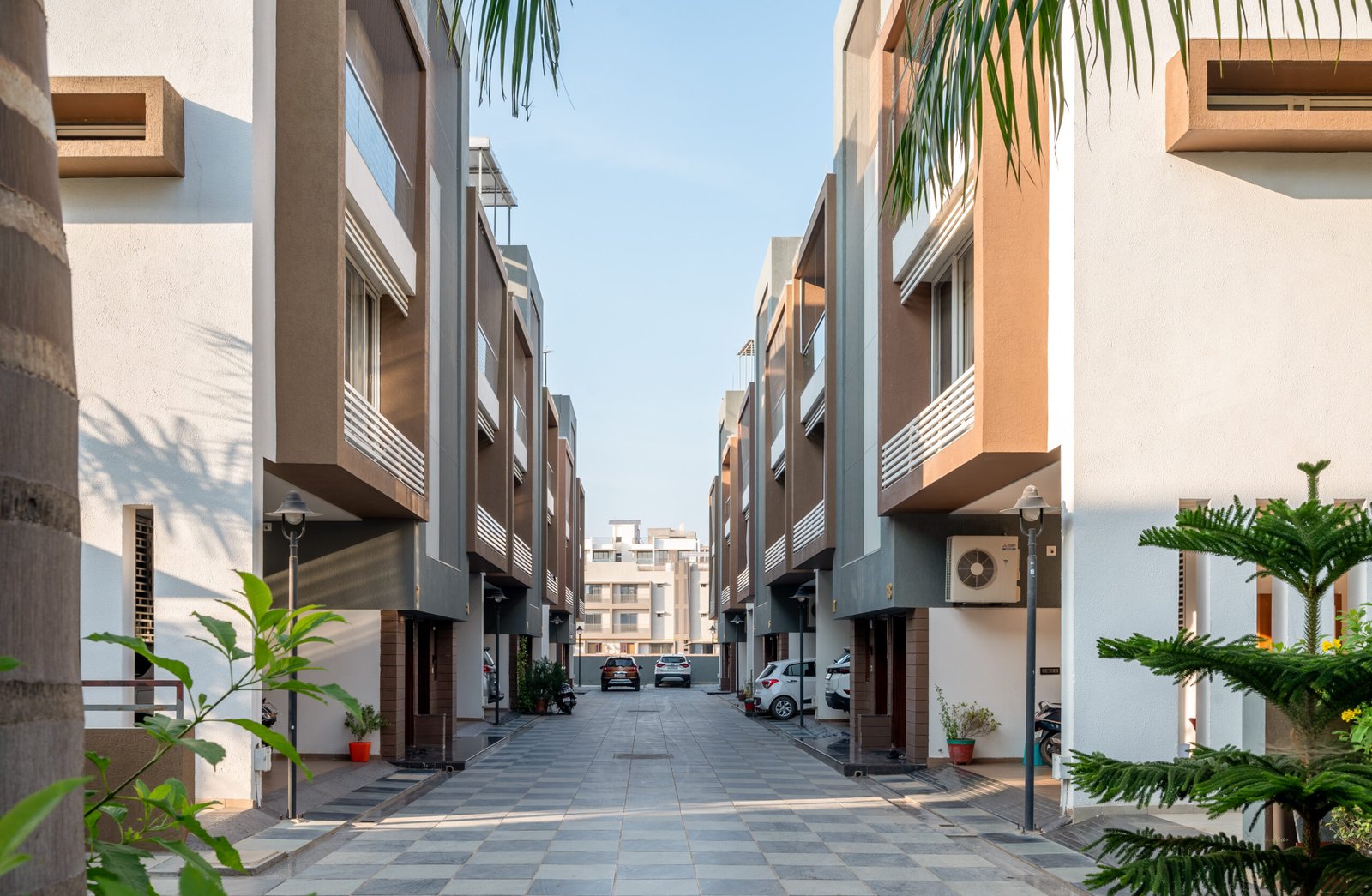 Swara Homes, view 2, by Himanshu Raval Architects