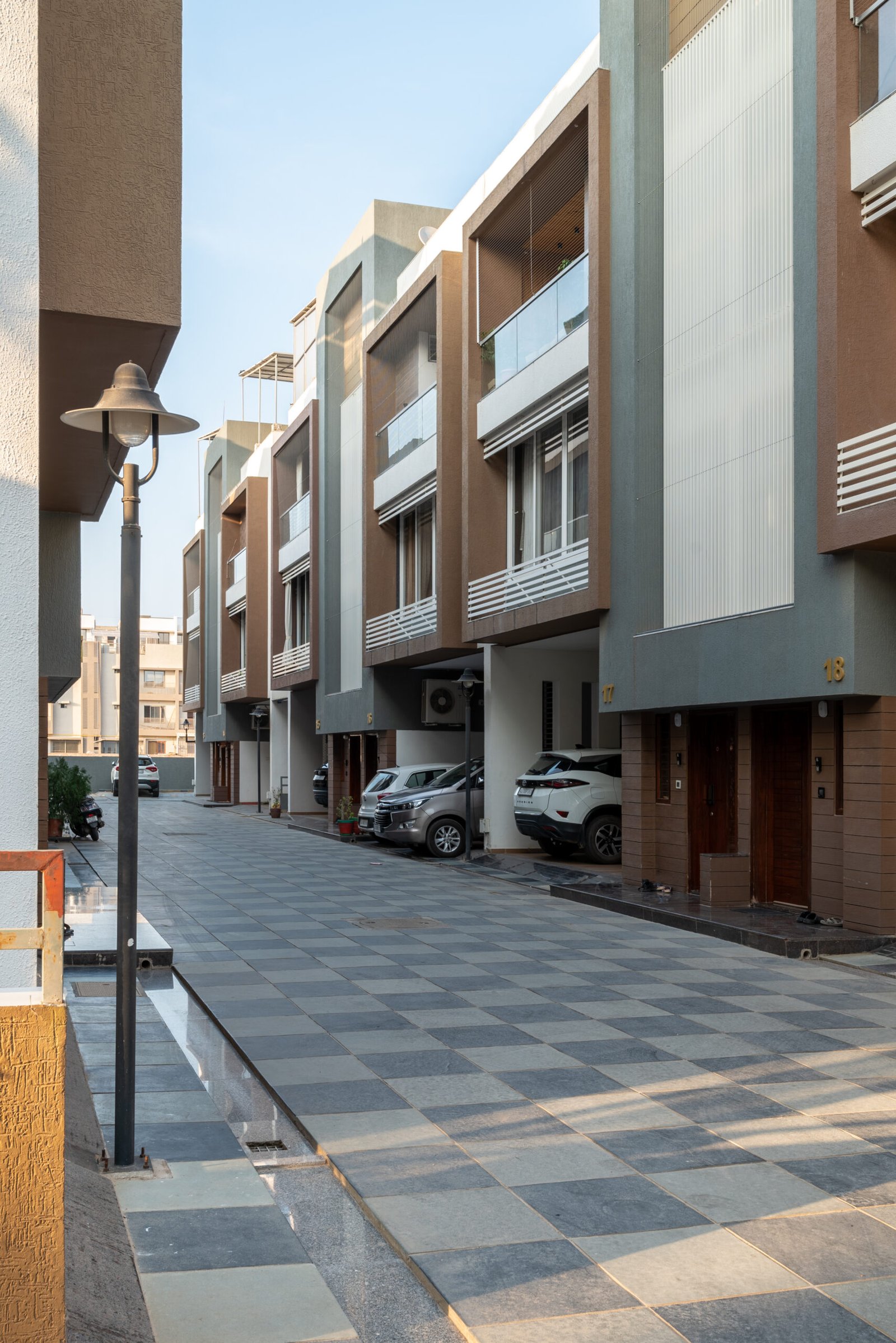 Swara Homes, view 4, by Himanshu Raval Architects