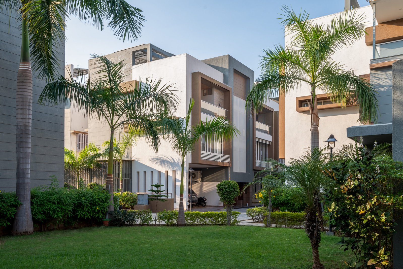 Swara Homes, view 1, by Himanshu Raval Architects