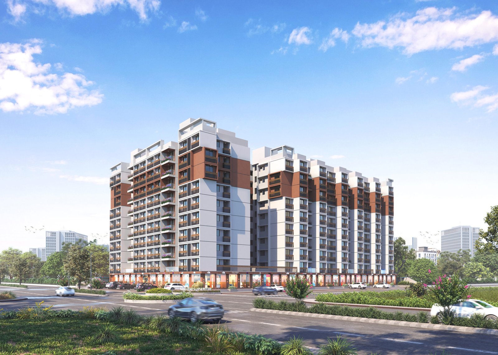 Mahalaxmi Sanskrutam, view 5, by Himanshu Raval Architects