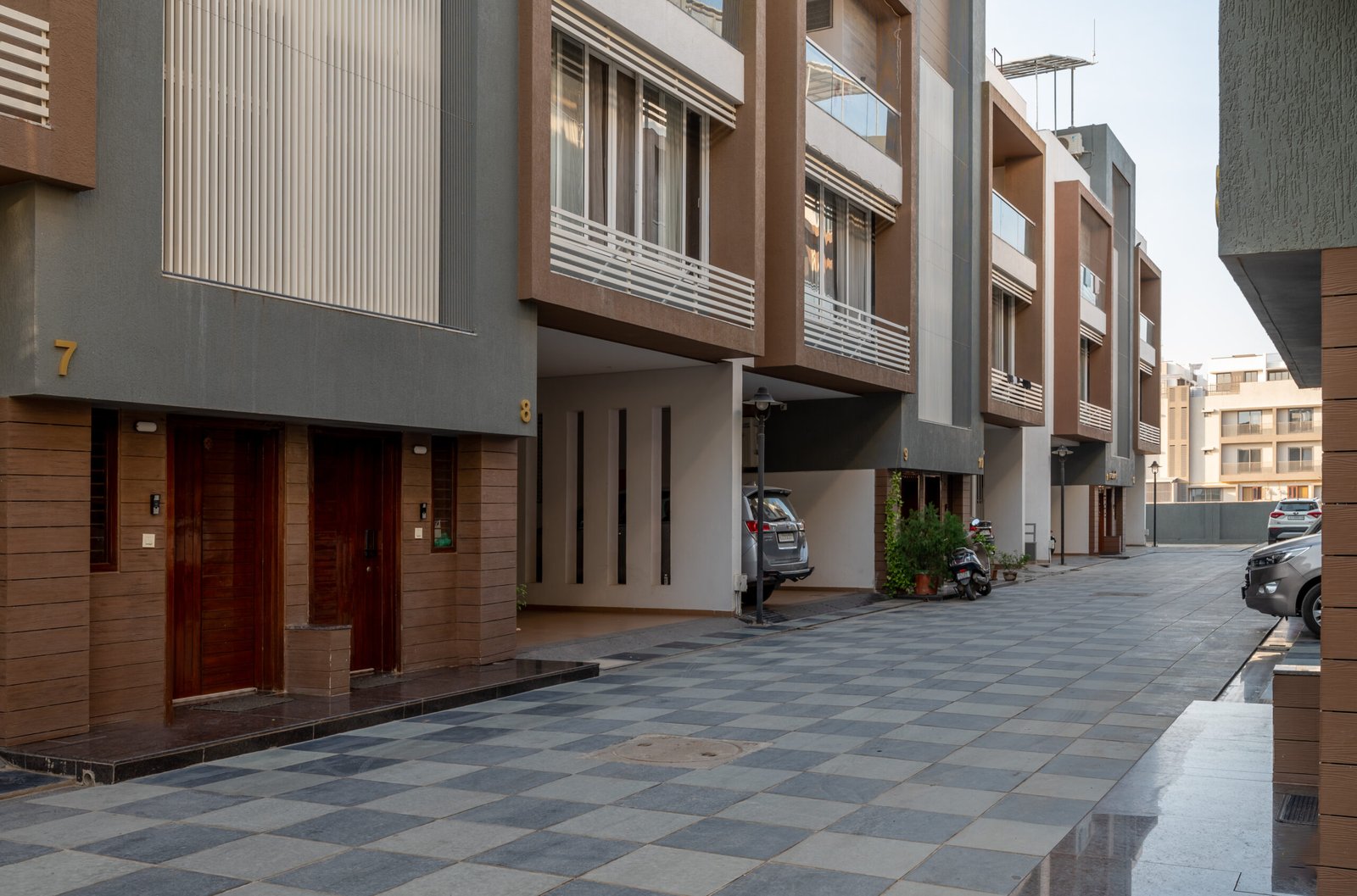 Swara Homes, view 5, by Himanshu Raval Architects