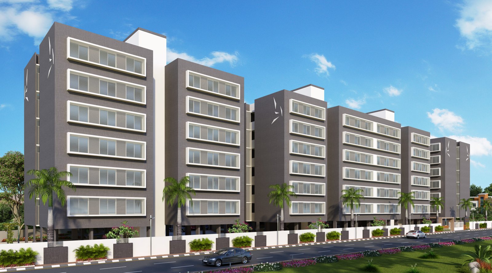 Vaidehi 3 Residency, view 6, by Himanshu Raval Architects