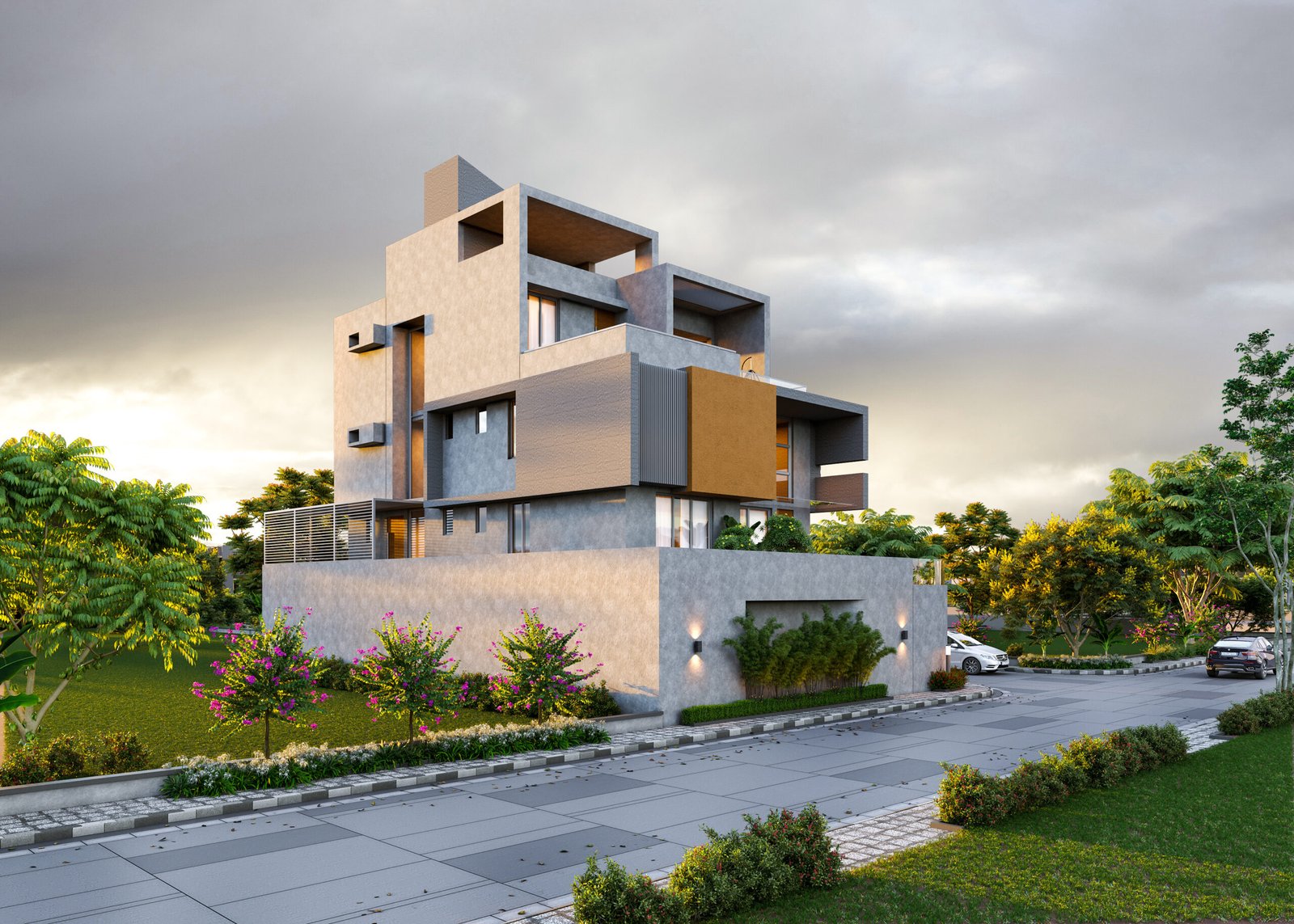 Bipin Bhai, view 1, by Himanshu Raval Architects