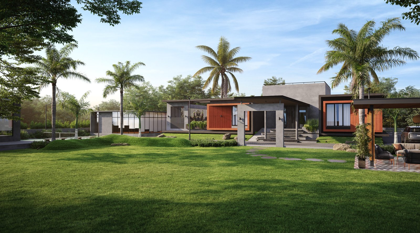 Pranav Soni, view 3, by Himanshu Raval Architects