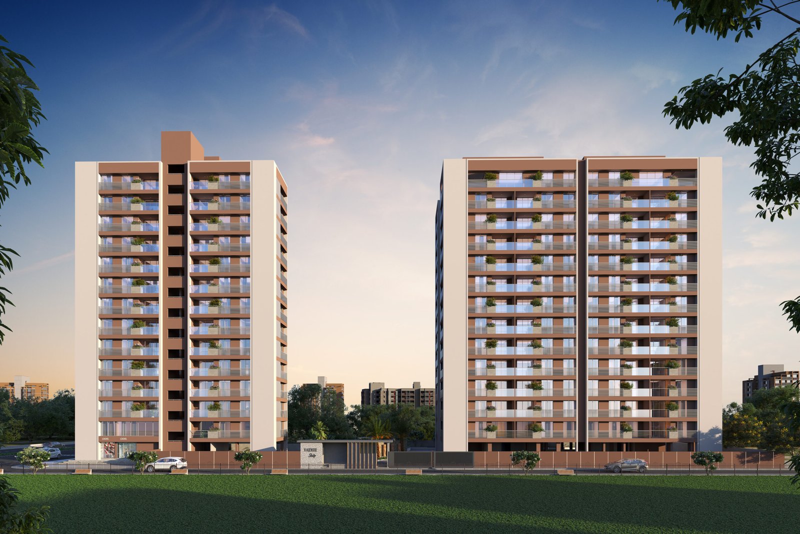 Vaidehi Shilp, view 2, by Himanshu Raval Architects