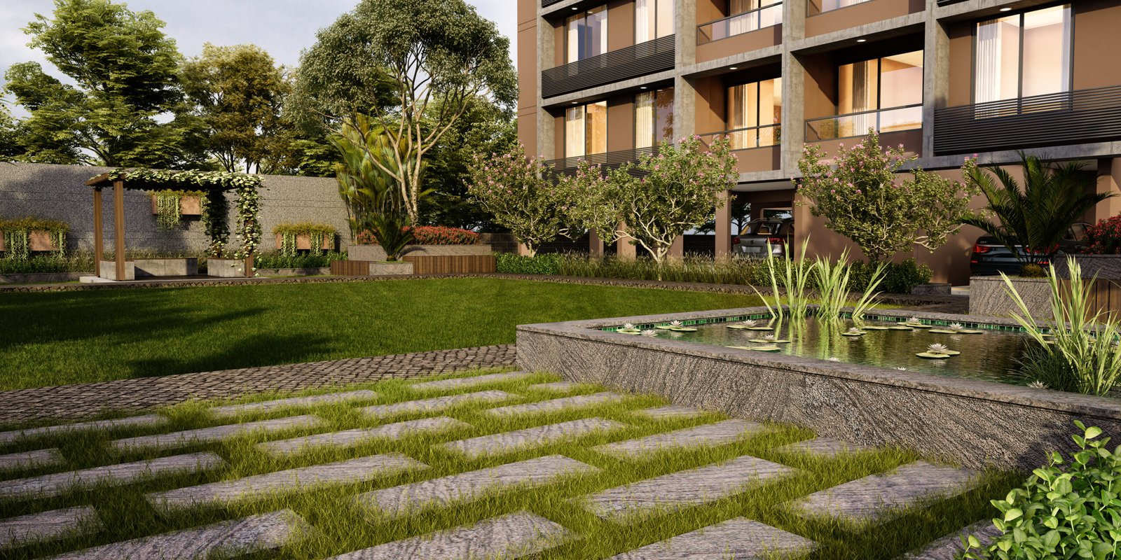 Mahalaxmi Shlok, view 4, by Himanshu Raval Architects