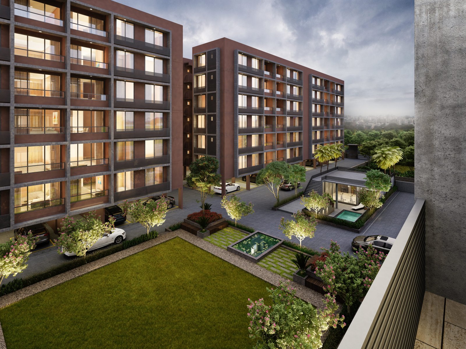 Mahalaxmi Shlok, view 3, by Himanshu Raval Architects