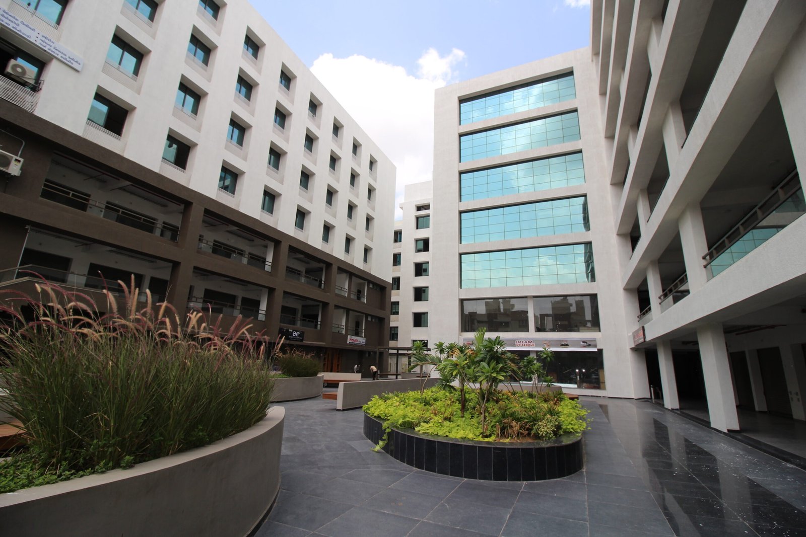 Vrundavan Trade Center, view 3, by Himanshu Raval Architects