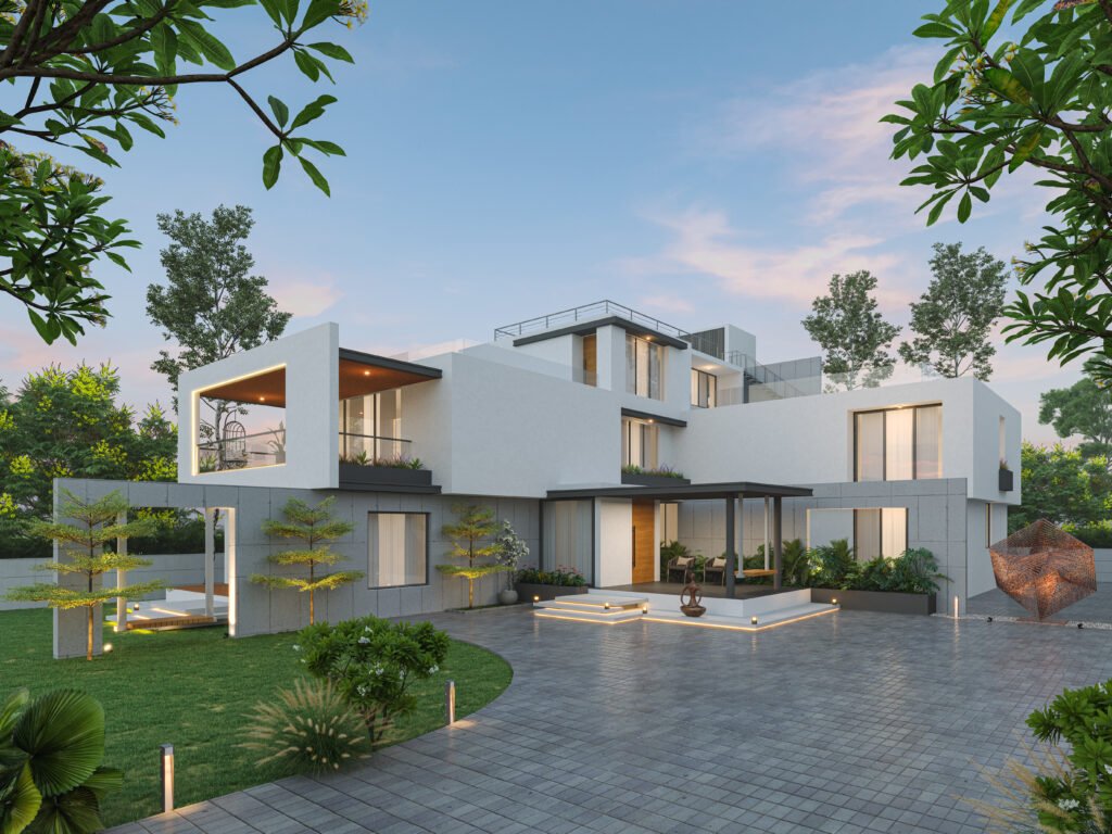 pintubhai bunglow corner view final jpg