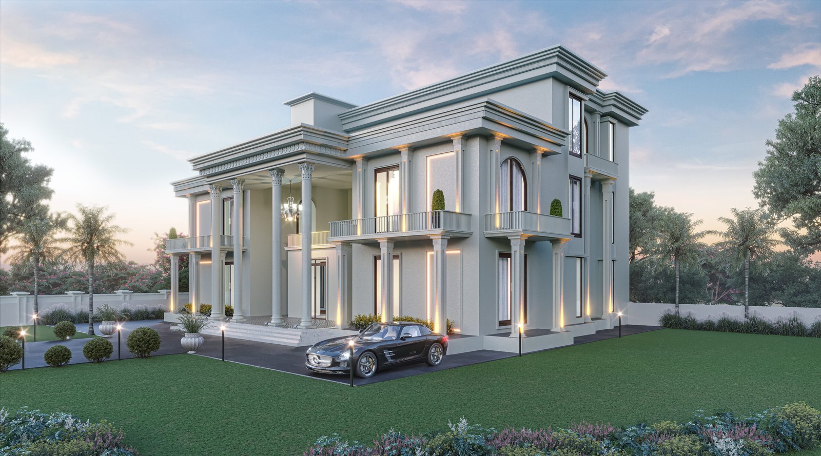 Mitesh Bhai Jaliyan, view 1, by Himanshu Raval Architects