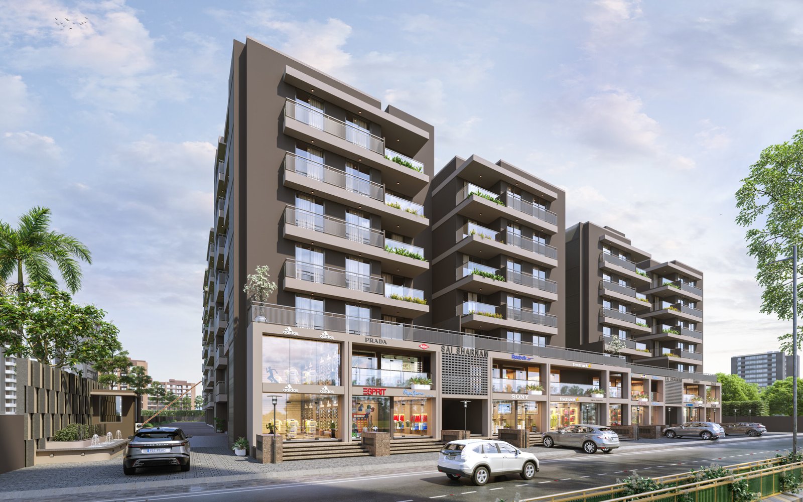 Sai Sharanam, view 2, by Himanshu Raval Architects