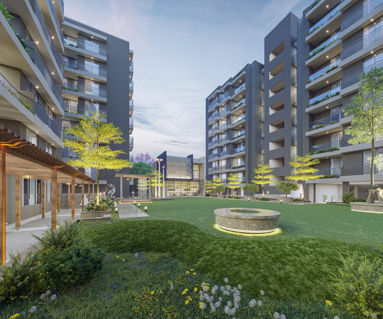 Sai Sharanam, view 4, by Himanshu Raval Architects
