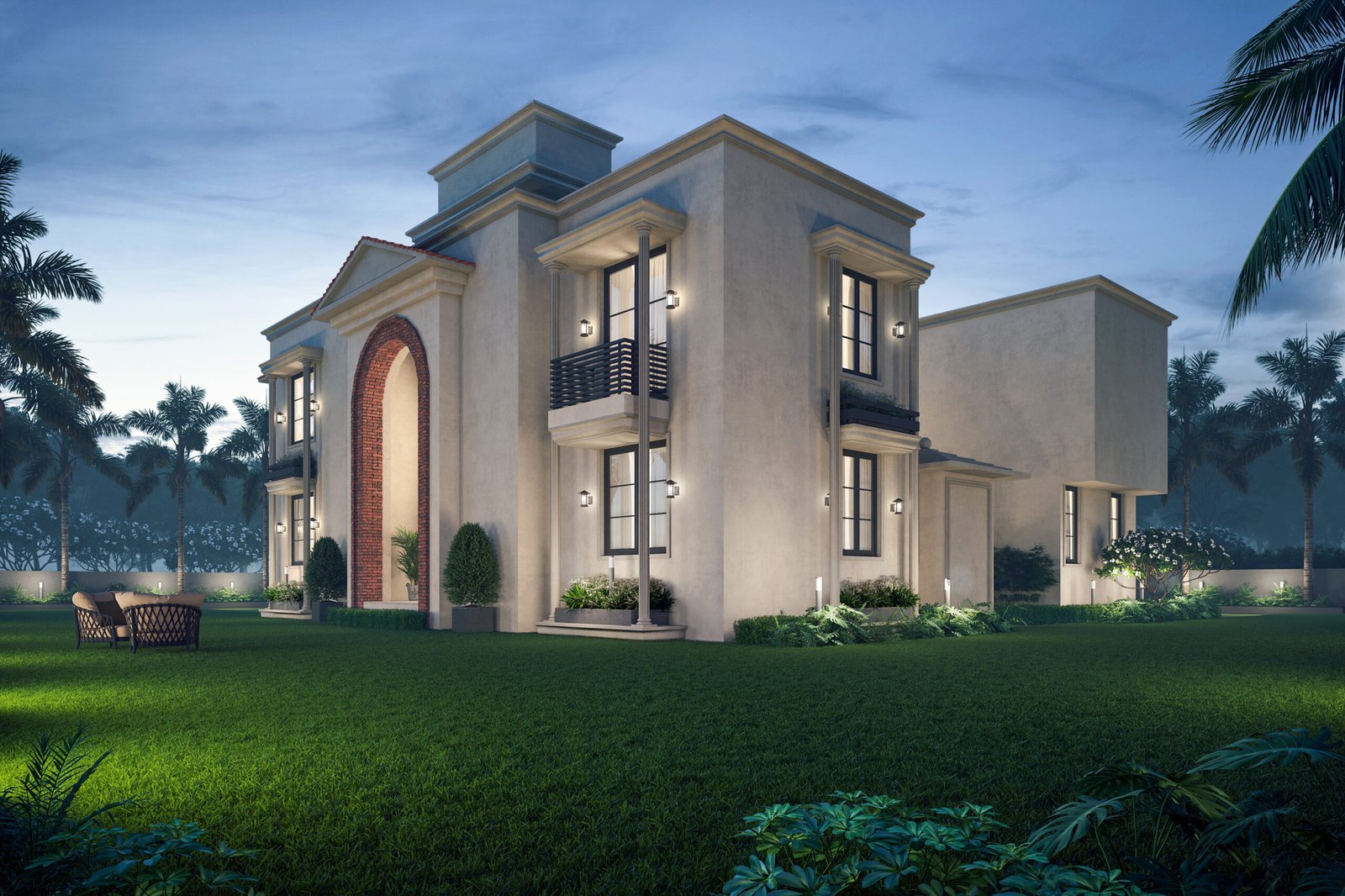 Gaurang Patel, view 1, by Himanshu Raval Architects