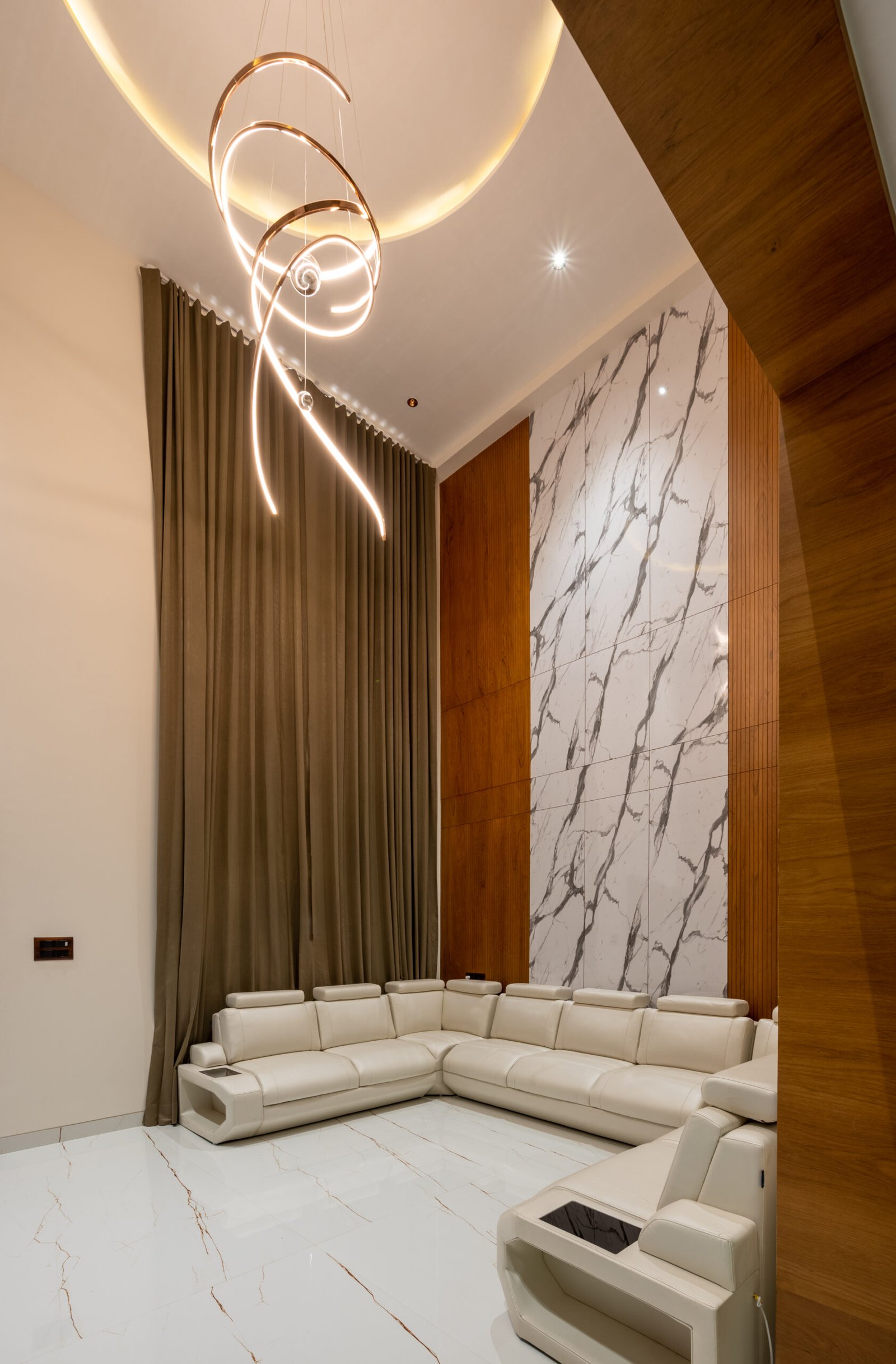 Girish Bhai Patel, view 1, by Himanshu Raval Architects