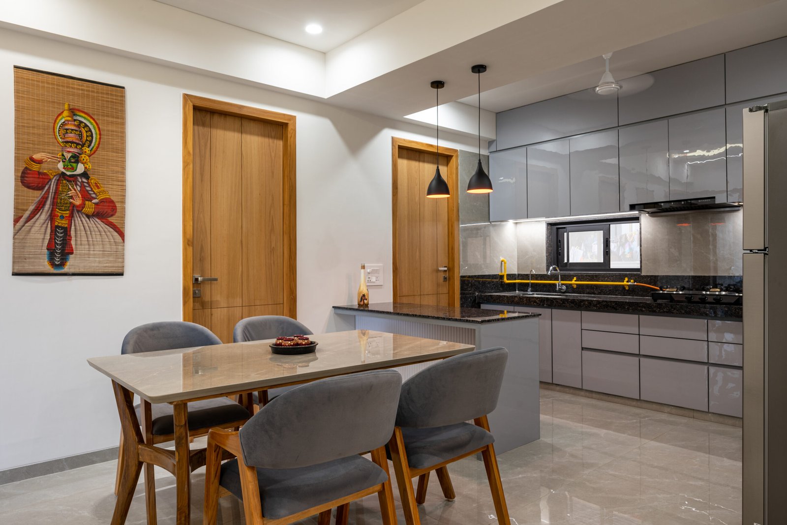 Jay Bhai Patel, view 1, by Himanshu Raval Architects