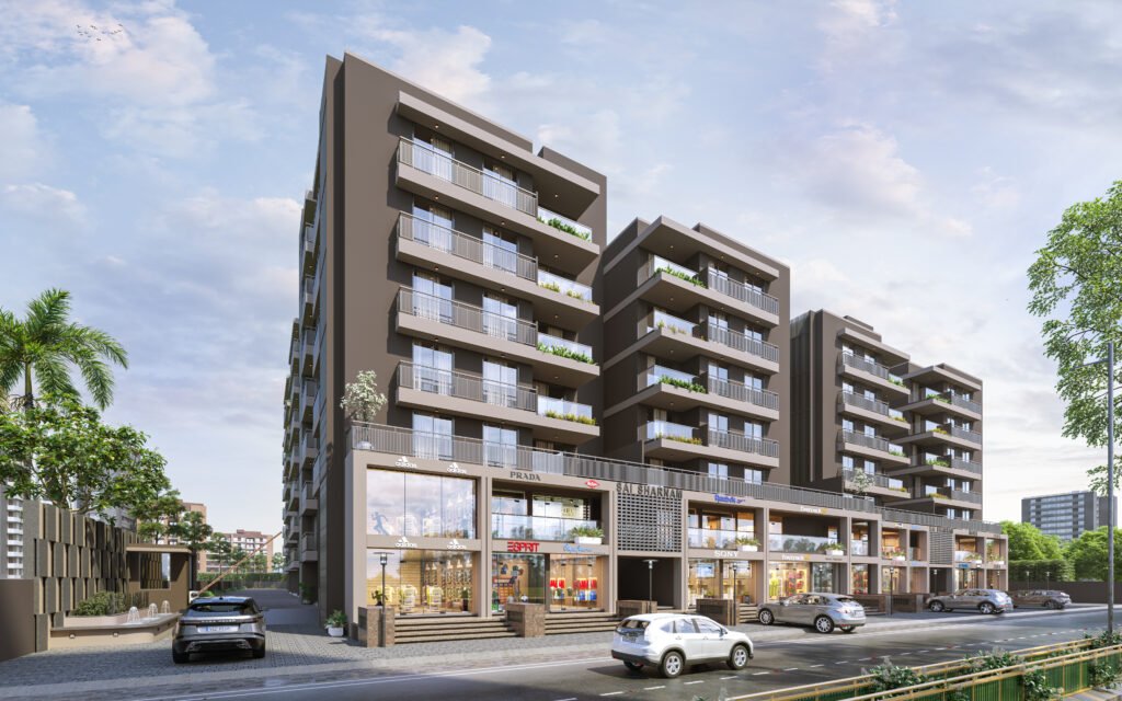 Township projects by Himanshu Raval Architects