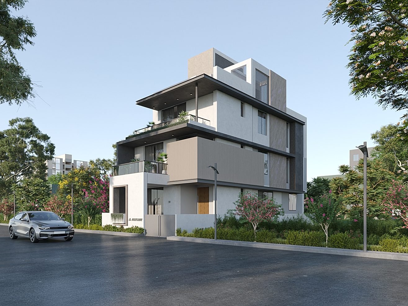 Lopa Ben, view 1, by Himanshu Raval Architects