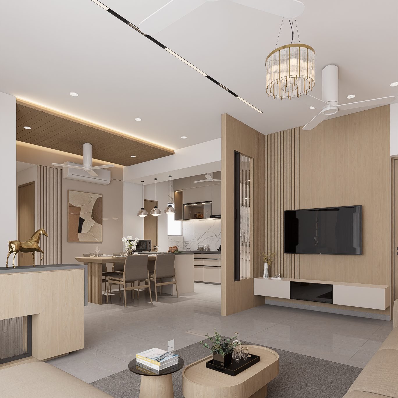 Mitesh Bhai, view 2, by Himanshu Raval Architects