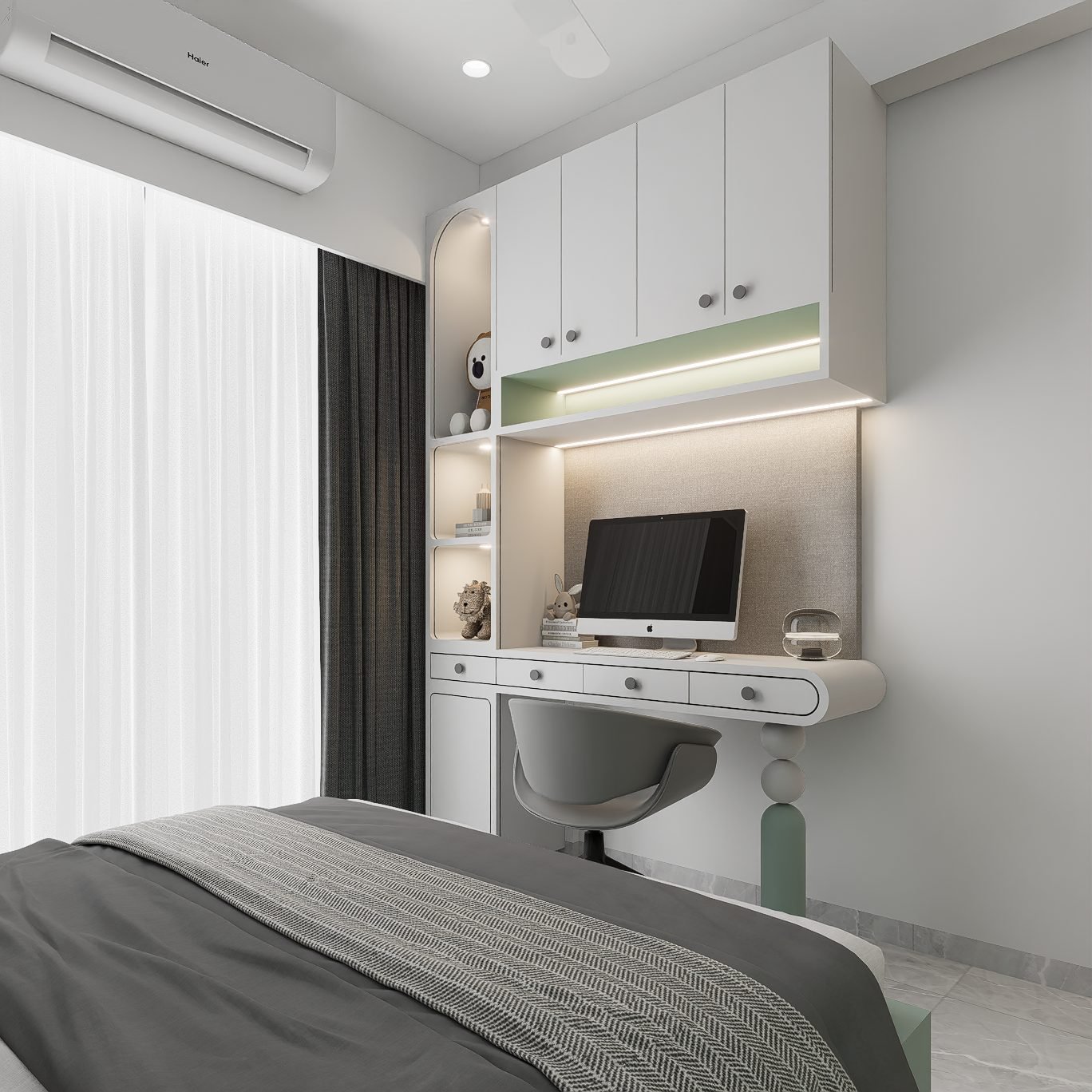 Mitesh Bhai, view 5, by Himanshu Raval Architects